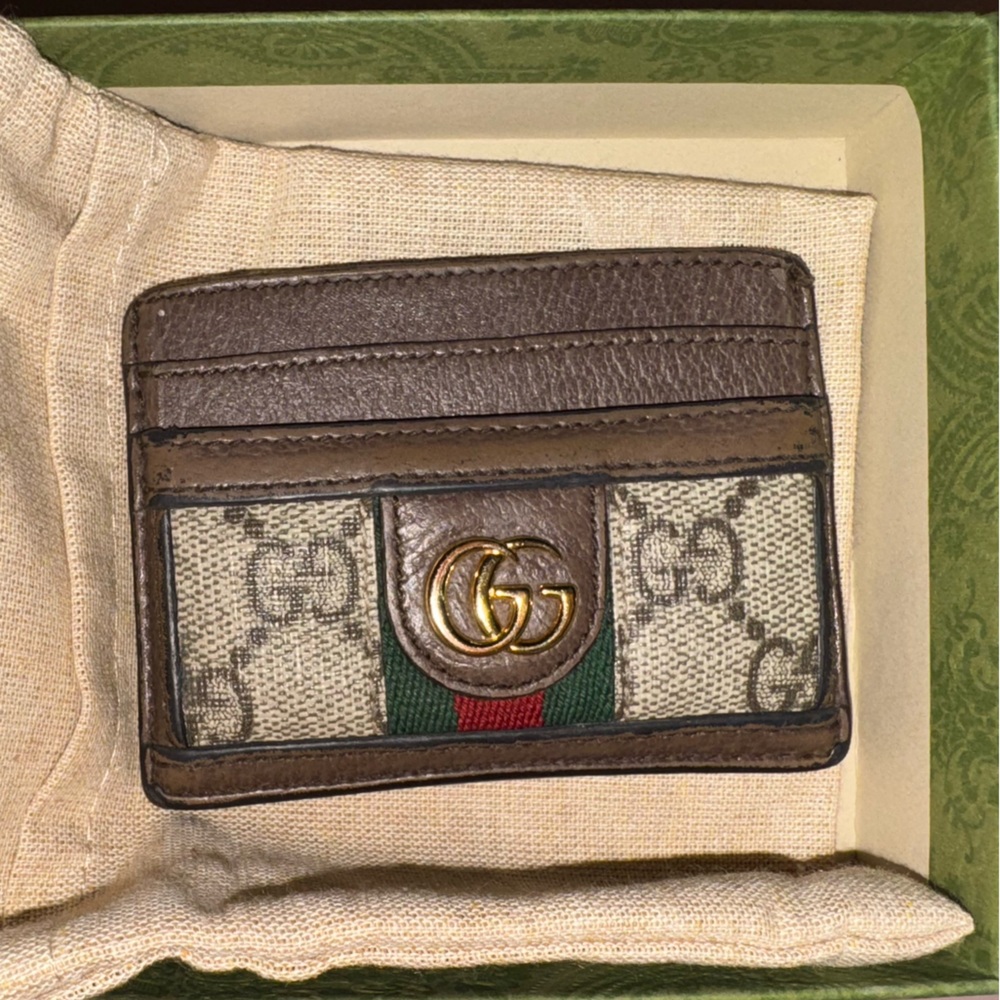 Authentic Gucci Ophidia card case